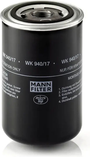 Filtru De Benzină Mann-filter Wk 940/17