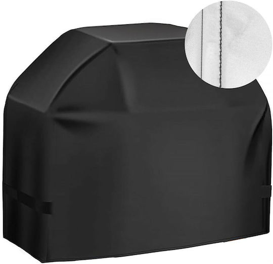 Husă Pentru Grătar Neagră Din Oxford Poliester Cu Protecție UV 80x66x100cm