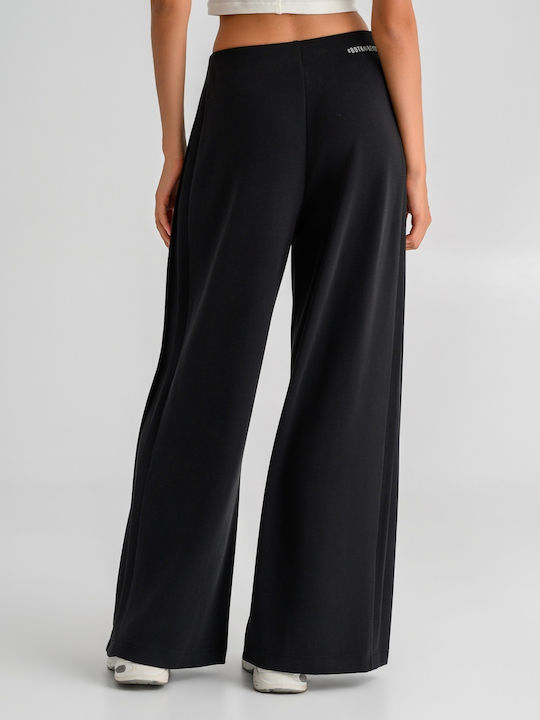 Flared Sweatpants Black