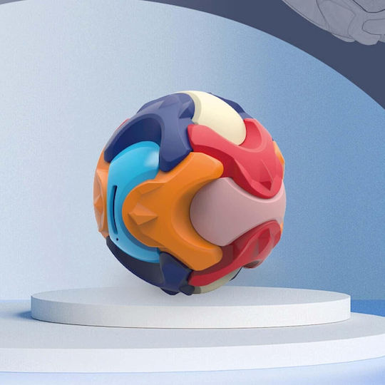 Piggy Bank In Shape A Ball Flippy Buildable Assembles Disassembles Plastic 16.5x16.5x16.5 Multicolor