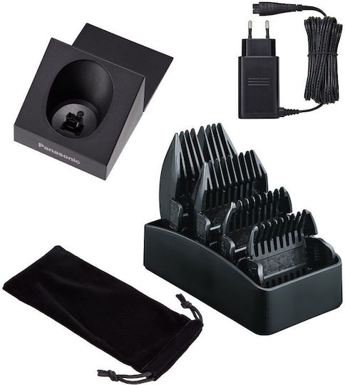Panasonic Wiederaufladbare Haarschneidemaschine Schwarze 803090