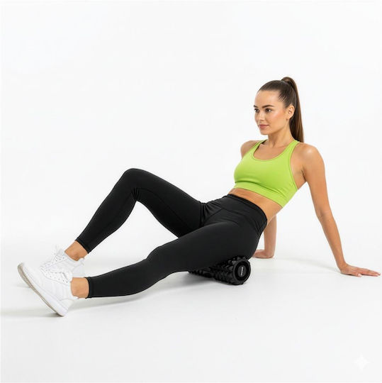 Cilindru de masaj negru 33cm