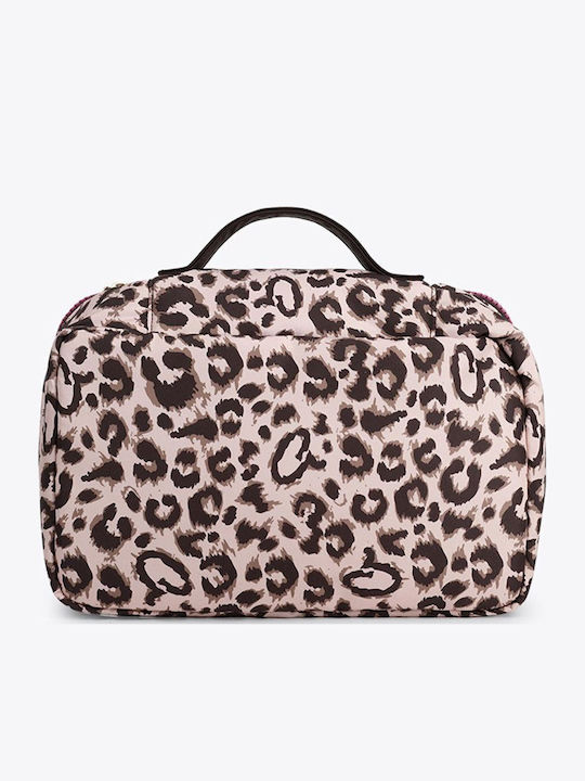 Neseser cu imprimeu leopard Axel