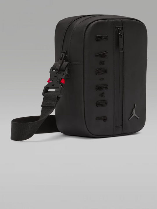 Jordan Geantă de umăr / crossbody pentru bărbați Neagră