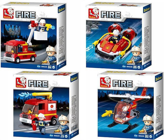 Sluban Bauklötze Fire Mix M38-b0622