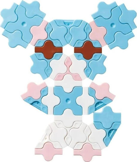 Blokq Educational Building Blocks Mini Sky Blue Construction Set Girls Blue