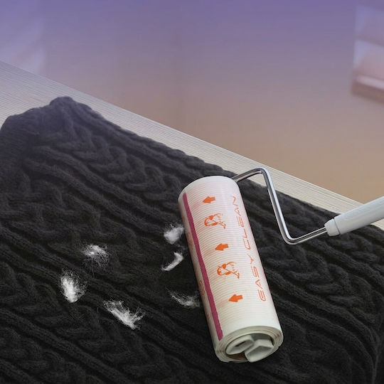 Roller Brush for Cleaning Clothes and Removing Hair 2 Rolls
