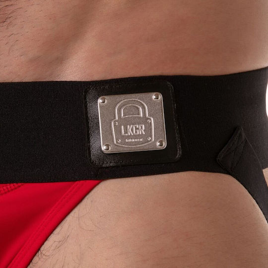 Locker Gear Lenjerie bărbătească Jockstrap Roșu