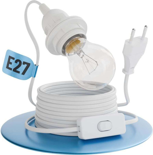 Adaptor de extensie pentru dulie E27 gri