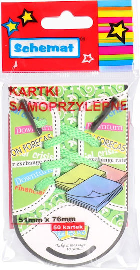 Titanum Self-Adhesive Post-it Notes 76x51mm 100 Pieces Mixed Colours
