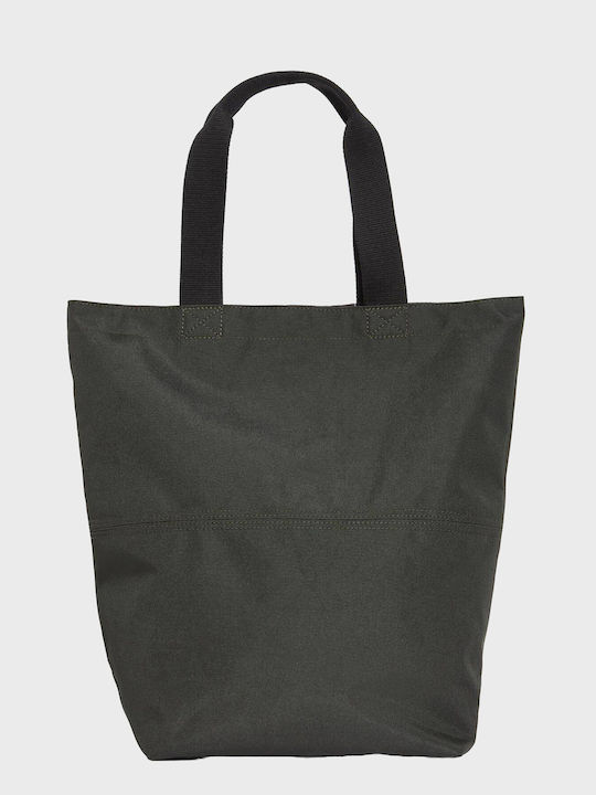 Tartan Fabric Women's Tote Bag Green