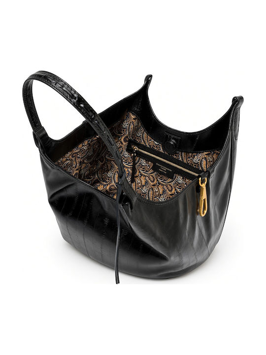 Plic De Piele Genti Dama Negru