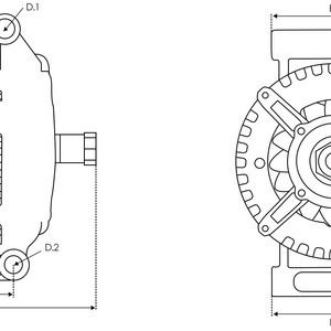 Alternator Bmw 316 318 E46