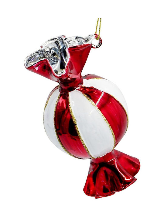 Hängender Weihnachtsbaumschmuck Glasartig Glas 10cm Verschiedene Designs