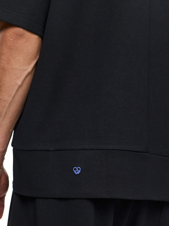 T-shirt Μαύρο