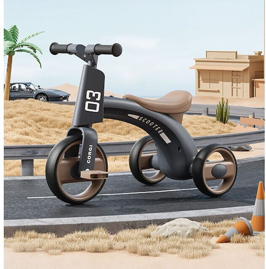 Bicicletă Fără Pedale Gri