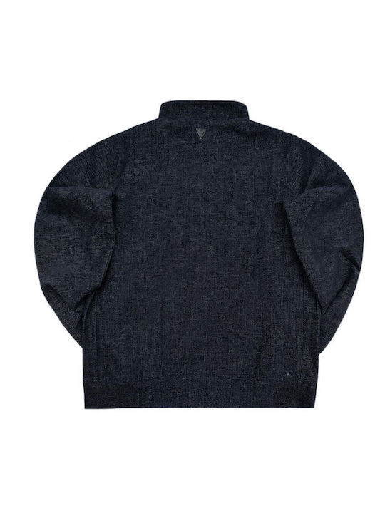 Cardigan Blue Black