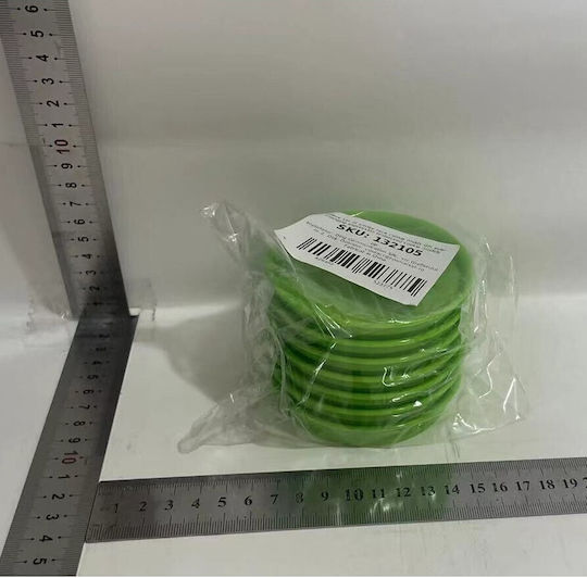 Set 7 Matrițe Pentru Tort Flippy Design Emoji Față Zâmbitoare Expresii Diferite 7.7 X 1.5 Cm Fabricate Din Pp Verde