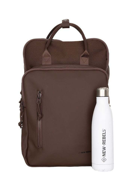 New Rebels Backpack Waterproof Brown