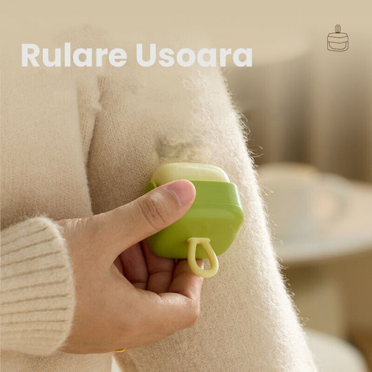 Rola pentru Scame Flippy Lavabilă Îndepărtător de Scame Cubică din Plastic Portabilă Drăguță 6 X 4.3 X 4.3 Cm Verde Matcha Rola pentru Scame Flippy Lavabilă Îndepărtător de Scame Cubică din Plastic Portabilă Drăguță 6 X 4.3 X 4.3 Cm Verde Matcha