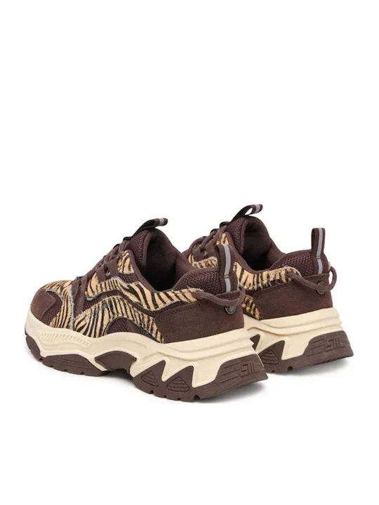 Women's Sneakers Brown Taupe