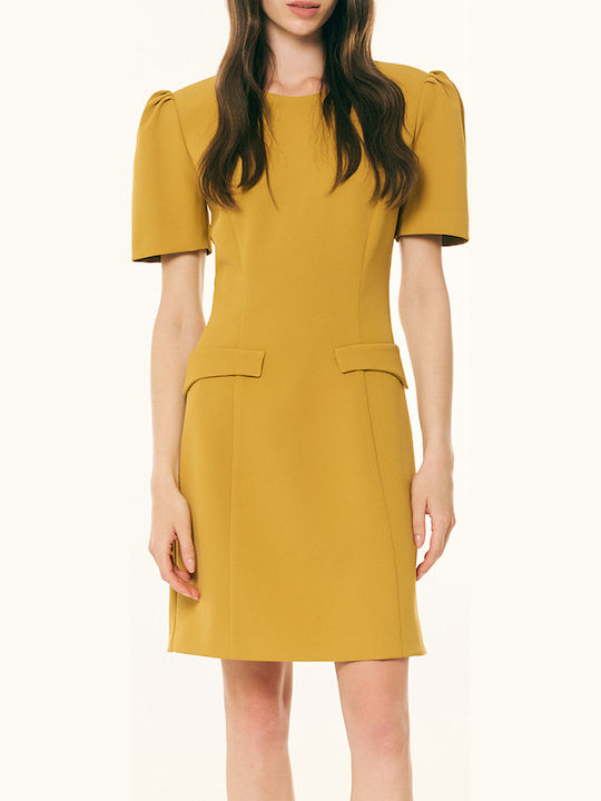 Forel Лятна Mini Рокля Mustard