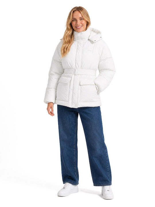 Damen Jacken für Winter Weiß
