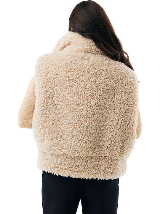 Damen Jacke für Winter Lt.sand