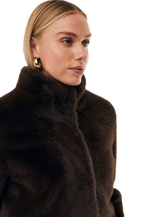 Women's Winter Jacket Dk.brown