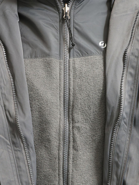 3 in 1 Winter Jacket Anthracite