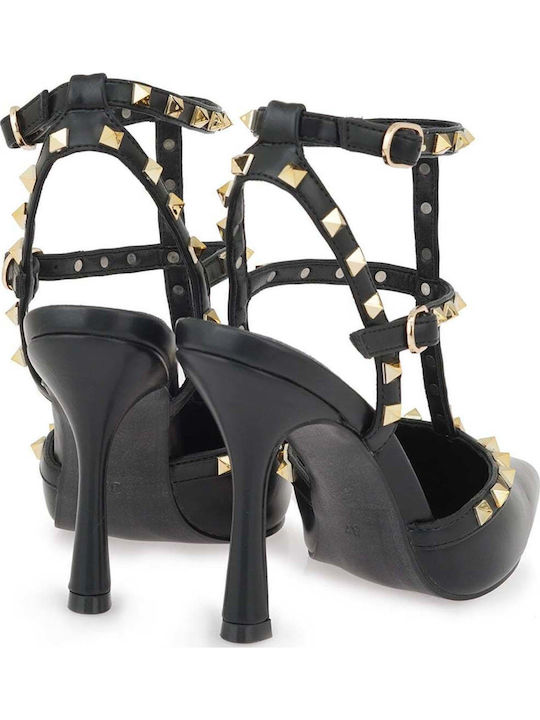 Heels with High Heel Black