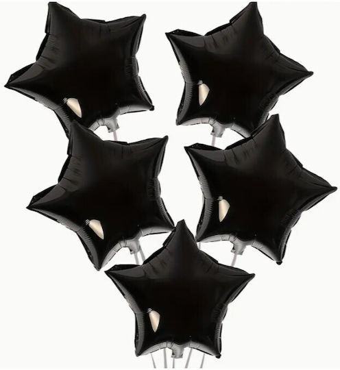 Luftballon Stern Folie Schwarzes 40cm
