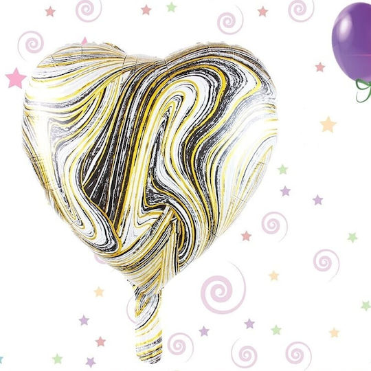 Set 2 Baloane Inimi Folie Bej 45 cm