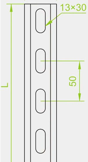 BAKS Plastic Cable Channel