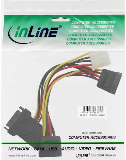 InLine - Cable 0.15m Πολύχρωμο 29682