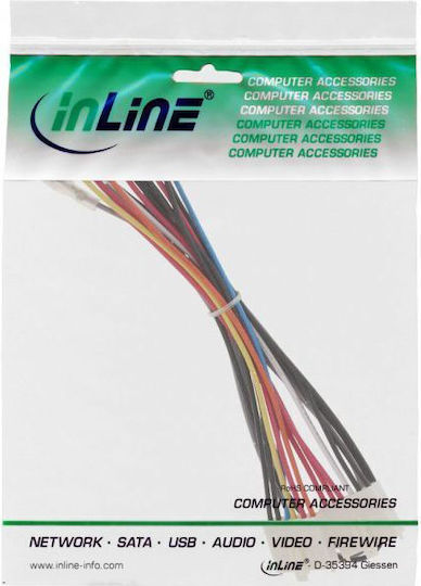 InLine 20-Pin ATX - Cable 0.2m Πολύχρωμο 26641S