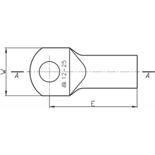 Ergom Ergom Elektrische Anschlüsse Ring Kupfer E11KM-01020106702 in einem Satz von 100 Stück