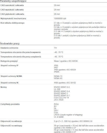 Schneider Electric Бутон за индустриален тип