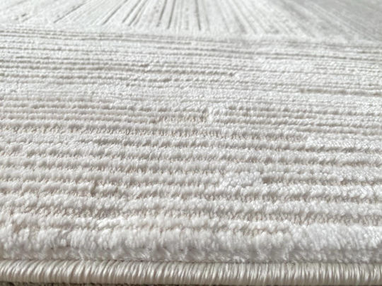 Ανάγλυφα Χαλί Ορθογώνιο Cream 240x300cm