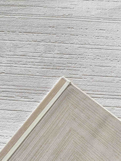 Ανάγλυφα Χαλί Ορθογώνιο Cream 240x300cm