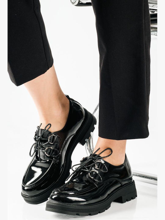 Дамски Loafers в Черен Цвят