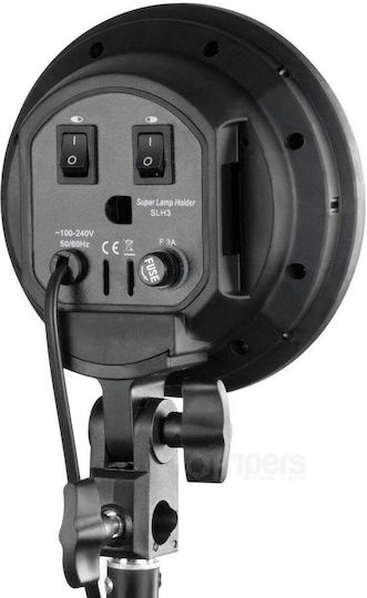 Freepower Kit de iluminare 2400W cu softbox și trepied