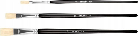 Teka Reihe 501 Milan Set Kunstpinsel Nr 6 10 14 3 Stück