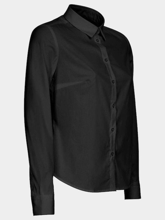 Long Sleeve Women's Shirt Black