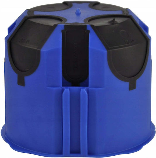 PAWBOL Gemauertes Anschlussdosen IP30 in Blaues Farbe
