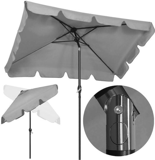 Umbrelă Metalică Gri Umbrelă Metalică Gri