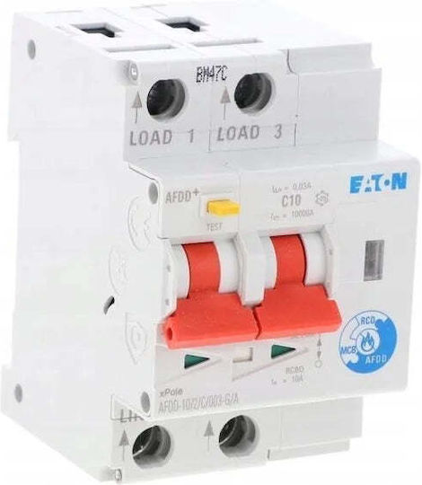 Eaton Automatic Circuit Breaker 10A 2-Pole 300147