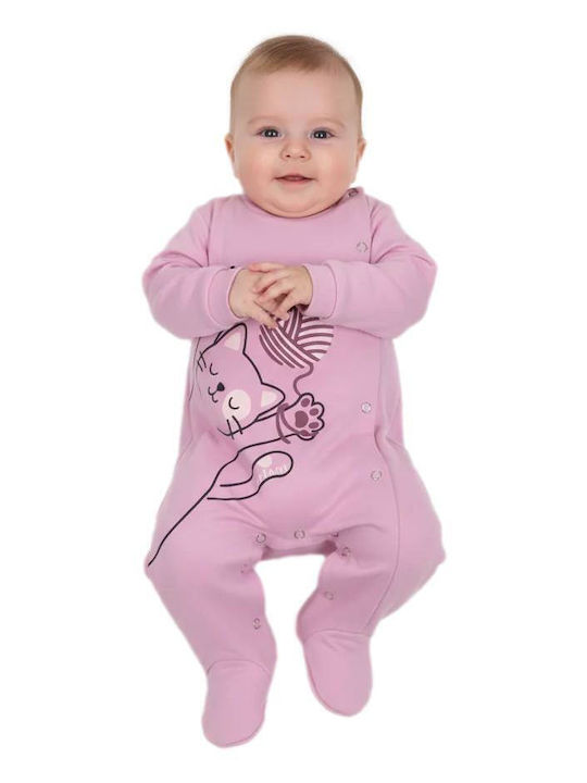 Dreams by Joyce Yarnball Baby-Strampler Rosa