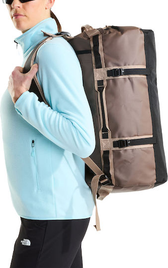 The North Face Base Camp Duffel Sack Reise Rücken 50lt Braun Stoff M32.5cm
