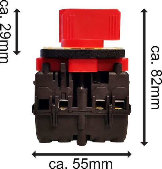 PCElectric Buton Tetrapolar Pentru Panoul Electric 230V 32A